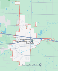 Map of Grain Valley city limits